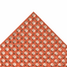 NoTrax T25S0035RD Apex Challenger Anti-Fatigue Floor Mat - 3' x 5', Rubber, Red-cityfoodequipment.com