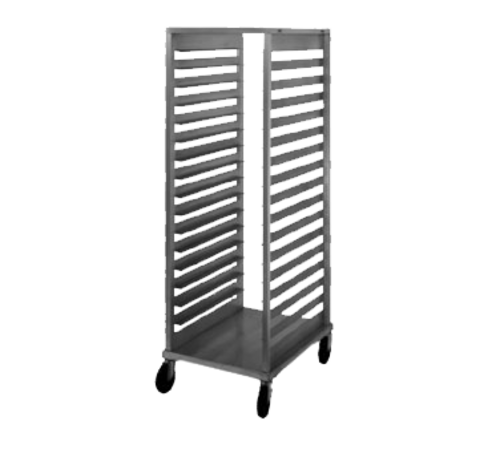 NU-VU SB2 21 7/16"W 17 Sheet Pan Rack w/ 3 1/4" Bottom Load Slides-cityfoodequipment.com