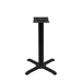 Oak Street Cast Iron Table Base w/ Adjustable Poly Levelers, 22 x 22", black (B22-STD)-cityfoodequipment.com