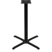 Oak Street Bar Height Table Base w/ 30 x 30" Base Spread, Cast Iron (B30-BAR)-cityfoodequipment.com