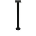 Oak Street Bar Height Bolt Down Table Base W/ 3" Diameter, Cast Iron (BDB-BAR)-cityfoodequipment.com