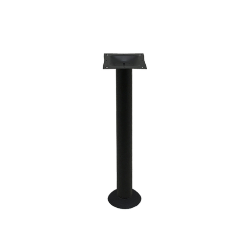 Oak Street Dining Height Bolt Down Table Base W/ 3" Diameter, Cast Iron (BDB-STD)-cityfoodequipment.com