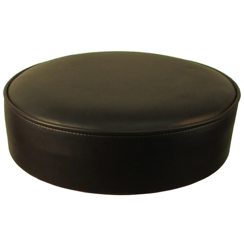 Oak Street Replacement Button Top Bar Stool Seat, Espresso Vinyl (SL2129TOP-ESP)-cityfoodequipment.com