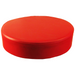 Oak Street Replacement Button Top Bar Stool Seat, Red Vinyl (SL2129TOP-RED)-cityfoodequipment.com