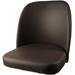 Oak Street Replacement Bucket Bar Stool Seat, Espresso Vinyl (SL2133TOP-ESP)-cityfoodequipment.com