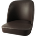 Oak Street Replacement Bar Stool Vinyl Foam Bucket Seat, Espresso (SL3133TOP-ESP)-cityfoodequipment.com