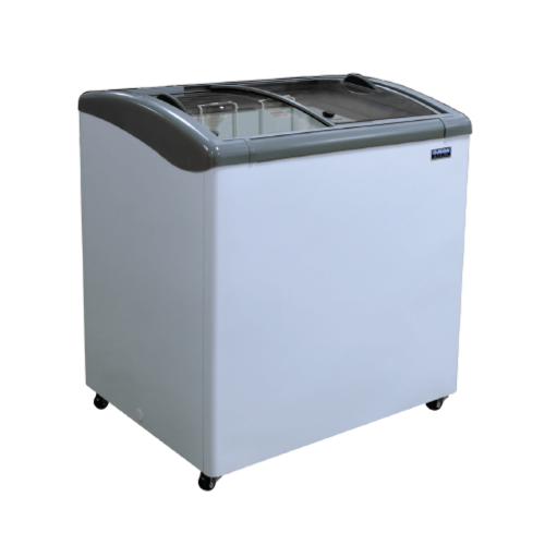Ojeda 34 1/10" Mobile Chest Freezer w/ (3) Baskets - White, 120v (NBH-34)-cityfoodequipment.com