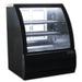 Ojeda 37 3/10" Full Service Deli Case W/ Curved Glass - (3) Levels, 120v (RDCH-3)-cityfoodequipment.com