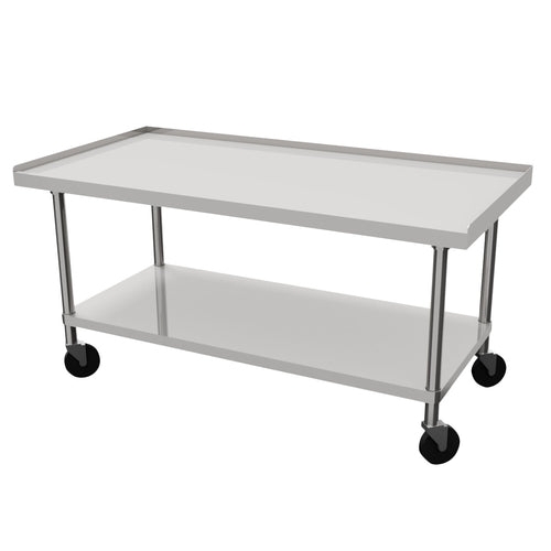 Ovention OV-STND-2460 60" X 30" Mobile Equipment Stand For General Use, Undershelf-cityfoodequipment.com