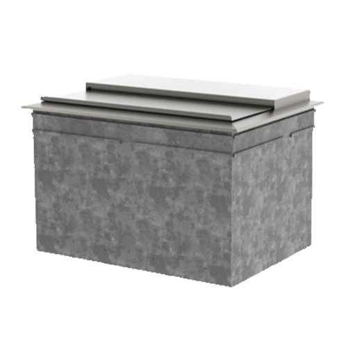 Perlick DI30IC10 30-In Drop-In Ice Chest W/ 65-Lb Capacity, 10 Circuit Cold Plate, Covers-cityfoodequipment.com