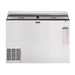 Perlick BC48LT-3 48" Forced Air Bottle Cooler - Holds (206) 12 Oz Bottles, Lid Locks, Black, 120v-cityfoodequipment.com