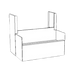 Perlick 7055D9 24-in Underbar Dispensing Head Drainer For (6) Faucets, TSD Series-cityfoodequipment.com