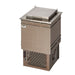 Perlick 8000B 16 7/8" Drop In Ice Cream Freezer w/ 3 gal Capacity - Stainless Steel, 115v-cityfoodequipment.com