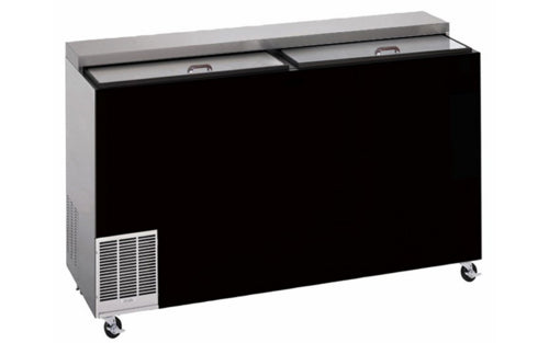 Perlick FR60RT-BS-STK 2 Section Glass Chiller w/ 286 Mug Capacity, Black, 120v-cityfoodequipment.com