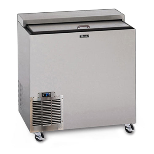 Perlick FR36RT-SS-STK 2 Section Glass Chiller w/ 142 Mug Capacity, Stainless, 120v-cityfoodequipment.com