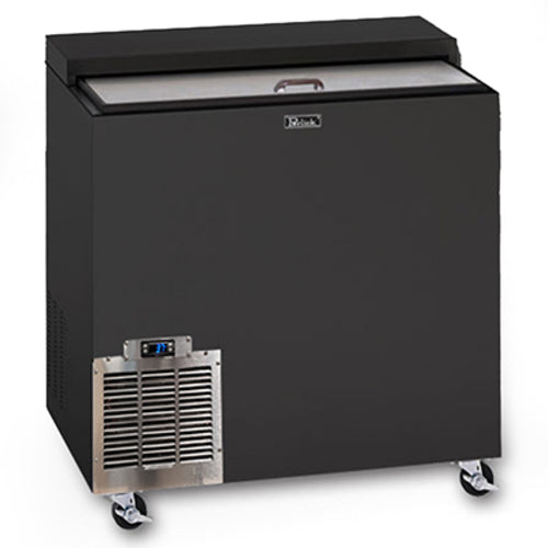 Perlick FR36RT-3 2 Section Glass Chiller w/ 142 Mug Capacity, Black, 120v-cityfoodequipment.com
