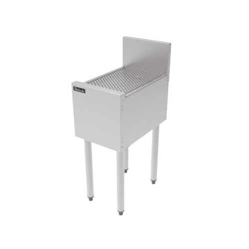 Perlick TS12DB Underbar Freestanding Drainboard - 6" Backsplash, 12" X 18 9/16"-cityfoodequipment.com