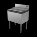 Perlick TS24IC10-STK 24" x 18 1/2" TS Series Drop In Ice Bin w/ 50 lb Ice Capacity - Stainless-cityfoodequipment.com