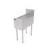 Perlick TSF12DB Underbar Freestanding Drainboard - 6" Backsplash, 12" x 24"-cityfoodequipment.com