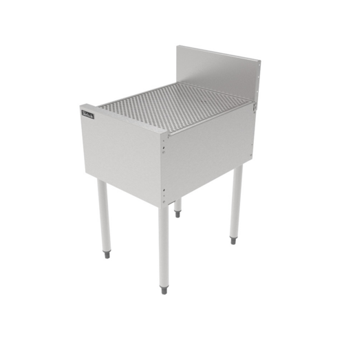 Perlick TSF19DB Underbar Freestanding Drainboard - 6" Backsplash, 19" X 24"-cityfoodequipment.com