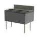 Perlick TSF42IC10 42-in TSF Series Ice Chest w/ 10-Circuit Cold Plate, 125-lb-cityfoodequipment.com