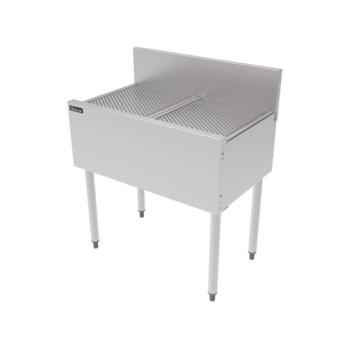 Perlick TS30DB Underbar Freestanding Drainboard - 6" Backsplash, 30" x 18 9/16"-cityfoodequipment.com