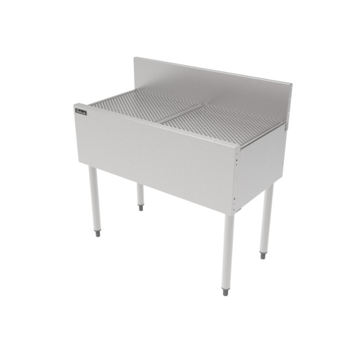 Perlick TS36DB Underbar Freestanding Drainboard - 6" Backsplash, 36" X 18 9/16"-cityfoodequipment.com