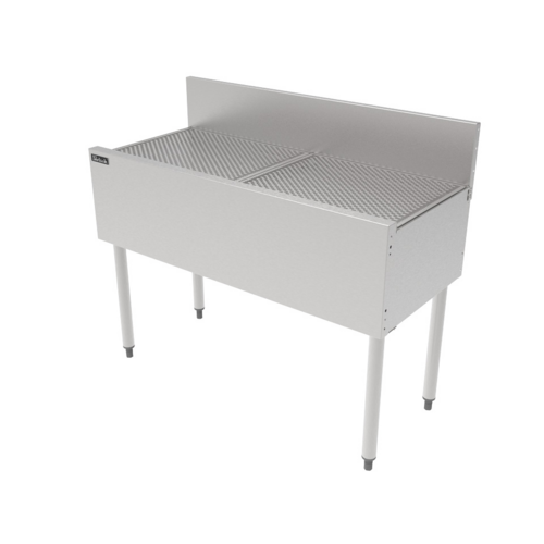 Perlick TS42DB Underbar Freestanding Drainboard - 6" Backsplash, 42" X 18 9/16"-cityfoodequipment.com