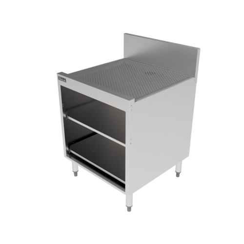 Perlick TSF24SC-GR-STK 24" Storage Cabinet W/ Open Base, 24" Front To Back-cityfoodequipment.com