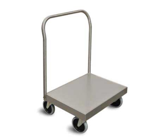 Cres Cor 501-D-EX 27 1/8" Mobile Dish Caddy w/ (12) Hex Rods, Aluminum-cityfoodequipment.com