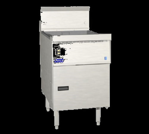 Pitco FBG18 Gas Fryer - (1) 65 lb Vat, Floor Model, Natural Gas-cityfoodequipment.com