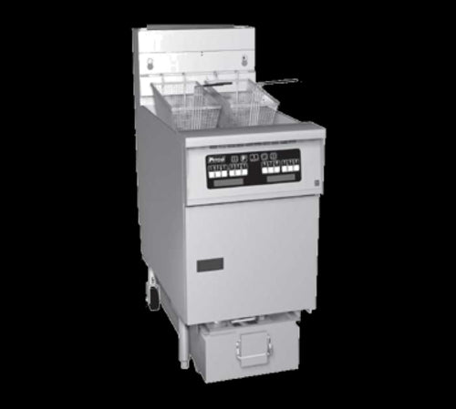 Pitco SG14RS-3FD Gas Fryer - (3) 50 lb Vats, Floor Model, NG-cityfoodequipment.com