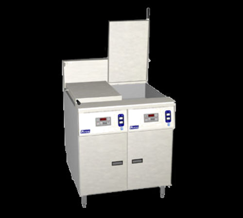 Pitco SRTG14-2-GM Solstice? Gas Rethermalizer w/ (2) 17 1/2 gal Tanks - Natural Gas-cityfoodequipment.com