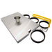 Prince Castle 122-043Y 3 3/4" Round In Line Egg Ring w/ Cover-cityfoodequipment.com