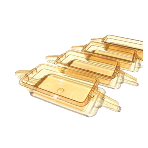 Prince Castle 155695N-12 Amber Pans Dual-Handle for MenuTrak DHB-cityfoodequipment.com