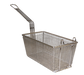 Prince Castle 678 Fryer Basket w/ Uncoated Handle & Front Hook, 13 1/4" x 6 1/2" x 5 4/5"-cityfoodequipment.com