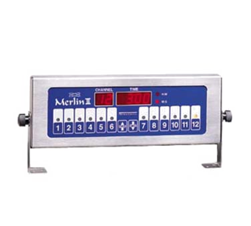 Prince Castle 740-T12 12 Channel Single Function Electric Timer, Bold LCD Readout-cityfoodequipment.com