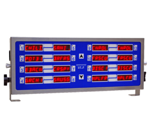 Prince Castle 755-HM16 Electric Horizontal Timer, 16 Channel, Multi-Function, 240v/1ph-cityfoodequipment.com