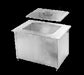 Randell 9510IC 21 1/4" x 14 5/8" Drop In Ice Bin w/ 40 lb Capacity - Insulated, Stainless-cityfoodequipment.com