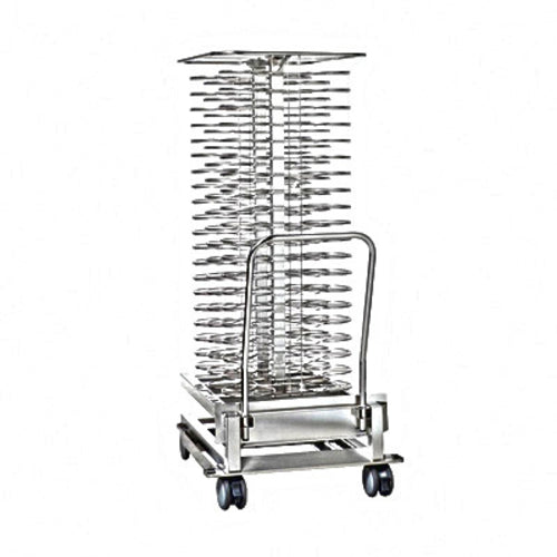 Rational 60.21.294 Mobile Plate Rack for 20-Half Size Pro/Classic w/ (50) Plate Capacity-cityfoodequipment.com