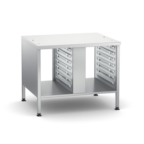 Rational 60.31.086 Stationary Equipment Stand for 6/10-Half Classic/Pro, Cabinet Base-cityfoodequipment.com