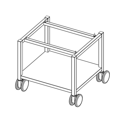 Rational 60.31.170 Mobile Equipment Stand for XS on XS, Undershelf-cityfoodequipment.com