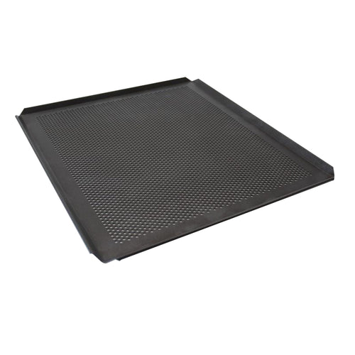 Rational 60.74.147 Two Thirds Size Perforated Gastronorm Grid Shelf for Combi Ovens, Aluminum w/ TriLax? Coating-cityfoodequipment.com