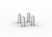 Rational 60.74.500 Feet Kit for L & XL, Stainless Steel-cityfoodequipment.com