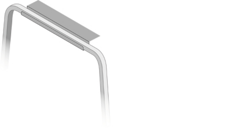 Rational 60.75.895 Mobile Oven Rack Handle Holder for 20-Half/Full-cityfoodequipment.com
