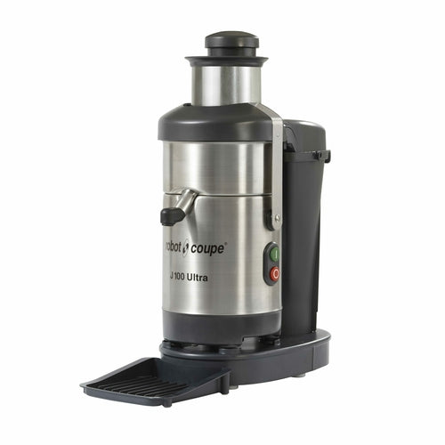 Robot Coupe J100ULTRA Table Top Centrifugal Juicer w/ 7.5-qt Waste Container & Pulp Extraction-cityfoodequipment.com