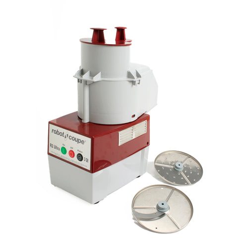 Robot Coupe R2C Food Processor w/ Continuous Feed Kit & 2-Plates-cityfoodequipment.com