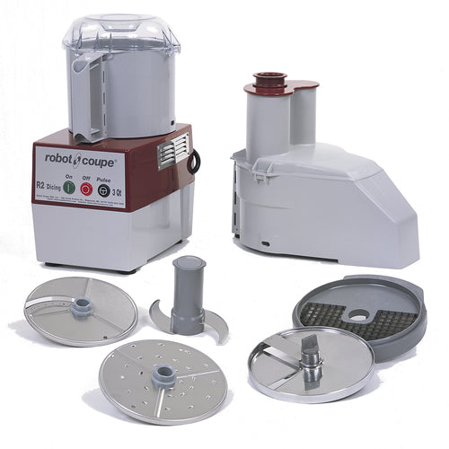Robot Coupe R2 DICE 1 Speed Cutter Mixer Food Processor w/ 3.17 qt Bowl, 120v-cityfoodequipment.com