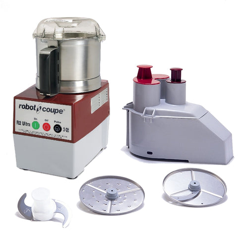Robot Coupe R2U 1 Speed Cutter Mixer Food Processor w/ 3.17 qt Bowl, 120v-cityfoodequipment.com