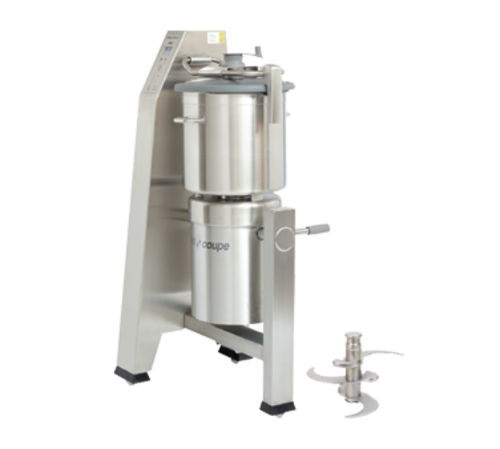Robot Coupe R45T Vertical Cutter Mixer w/ 48 qt Stainless Tilt Cutter Bowl & 2 Speeds-cityfoodequipment.com